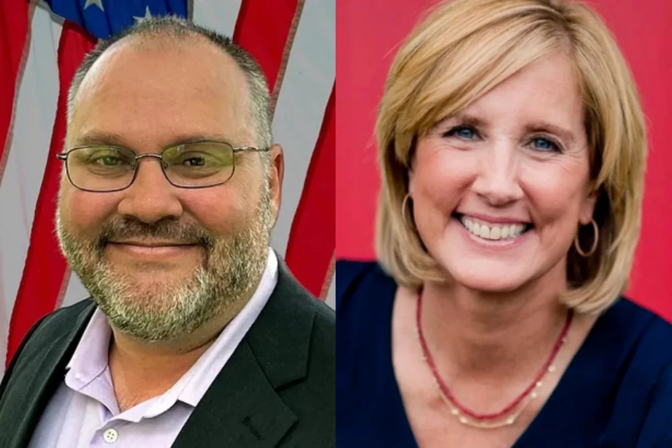 Holden/Tenney Campaigns Steve Holden (left) and Claudia Tenney (right) are vying for the congressional seat for NY-24.